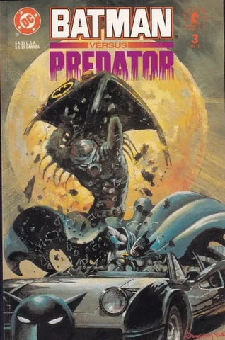 Batman Versus Predator #3 - DC Comics - 1992