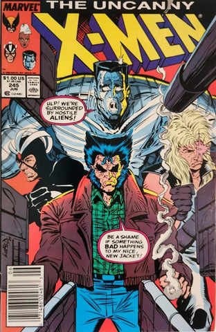 Uncanny X-Men #245 - Marvel Comics - 1989