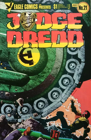 Judge Dredd #21 - #33 (13x Comics RUN) - Eagle Comics - 1985/86