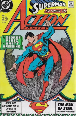 Action Comics #643 - DC Comics - 1989