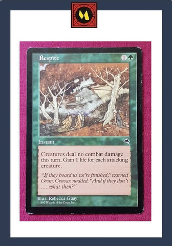 "Respite" x4 - Magic The Gathering Card - Tempest - 4-Card Playset