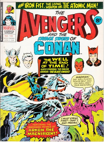 The Avengers #133 - Marvel Comics / British - 1976