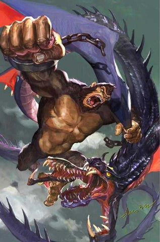 Escape From Skull Island #1 - Titan Comics - 2026 - Cover G Sunghan Yune Full Art Variant