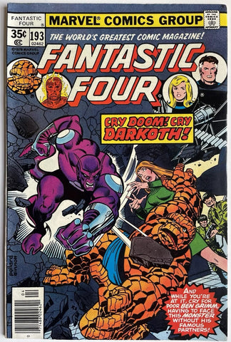 Fantastic Four #193 - Marvel Comics - 1978