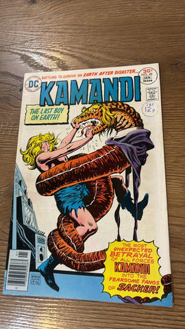 Kamandi, The Last Boy on Earth #48 - DC Comics - 1977