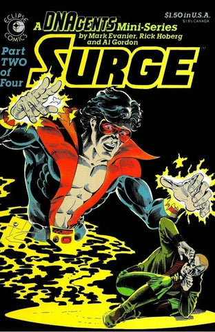 Surge #2 - Eclipse Comics - 1984 - DNAgents Mini-Series