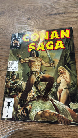 Conan Saga #51 - Marvel Magazines - 1991