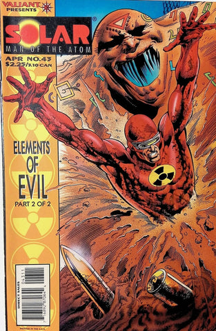 Solar: Man Of The Atom #43 - Valiant Comics - 1995