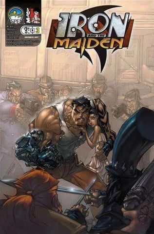 Iron and the Maiden #3 - Aspen Comics - 2007 - Cover B