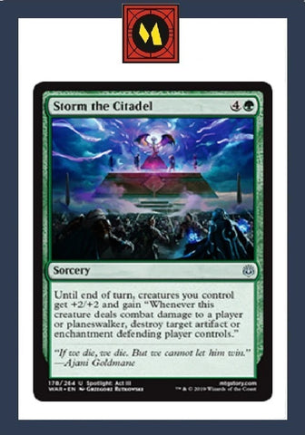 "Storm The Citadel" - Magic The Gathering - WAR