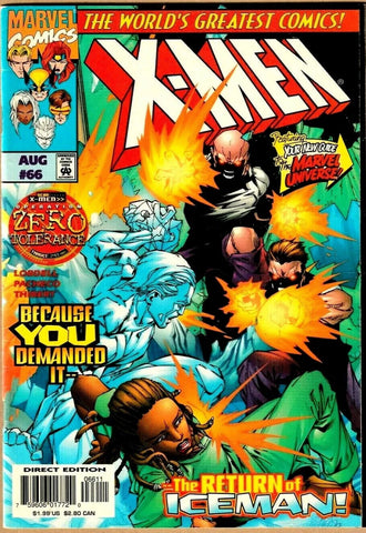 X-Men #66 - Marvel Comics - 1997