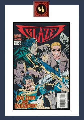 Blaze #11 - Marvel Comics - 1995 - Penultimate Issue!