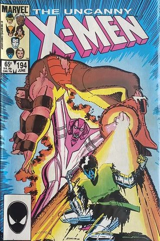 Uncanny X-Men #194 - Marvel Comics - 1985