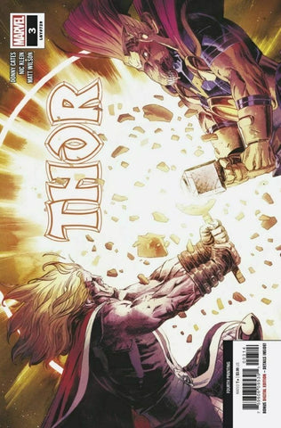 Thor #3 (LGY #729) - Marvel Comics - 2020 - Fourth Printing