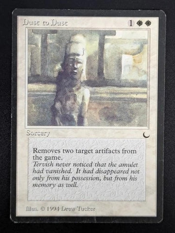 "Dust To Dust" x4 - Magic The Gathering - The Dark - 4-Card Playset