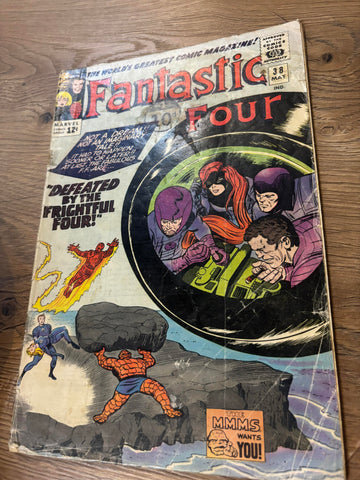 Fantastic Four #38 - Marvel Comics - 1965