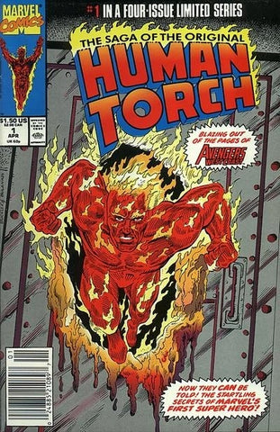 Human Torch #1 - Marvel Comics - 1990