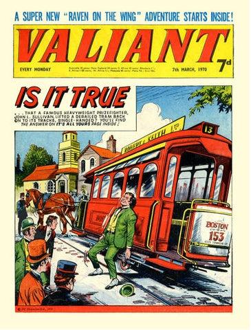 Valiant Comic 7th March 1970 - British Comic