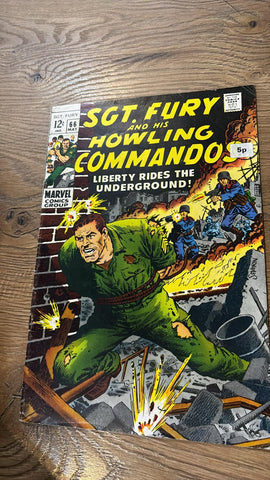 Sgt Fury #66 - DC Comics - 1969