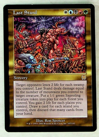 "Last Stand" - Magic The Gathering - Apocalypse