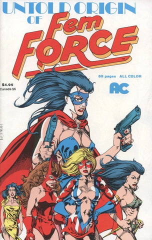 Untold Origin Of Femforce - AC Comics - 1989