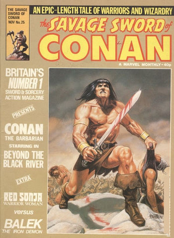 Savage Sword of Conan Magazine #25 - Marvel - 1979