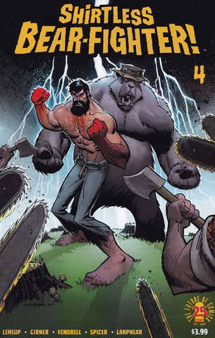 Shirtless Bear-Fighter #4 - Image Comics - 2017