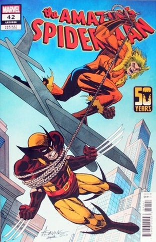 Amazing Spider-Man #42 (LGY #936) - Marvel - 2024 - Saviuk Wolverine Variant