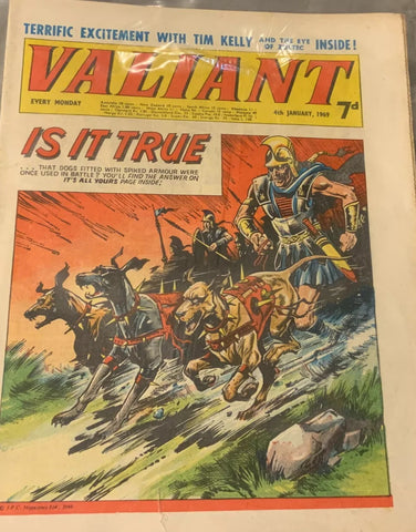 Valiant Comics x16 LOT - British Comic - 1969 - LOT F6