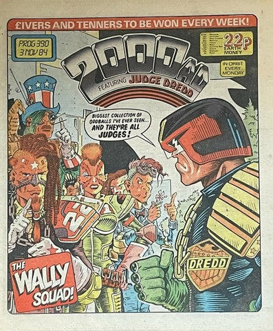 2000AD Comic Prog #390 - #399 (10x Comics RUN) - 1984/5