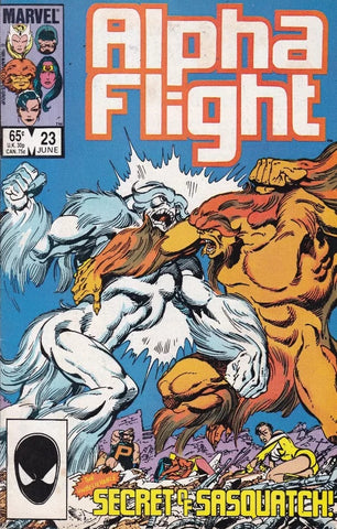 Alpha Flight #23 - Marvel Comics - 1985