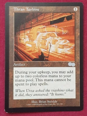 "Thran Turbine" - Magic The Gathering - Urza's Saga
