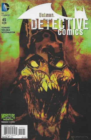 Detective Comics #45 - DC Comics - 2015 - Monsters Variant Cover