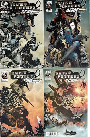 Transformers / G.I. Joe #2 3 4 5 - Dreamwave - 2003