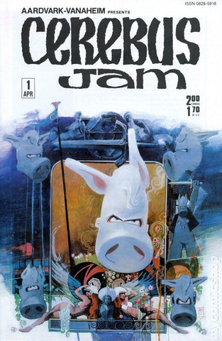 Cerebus Jam #1 - Aardvark-Vanaheim  - 1985