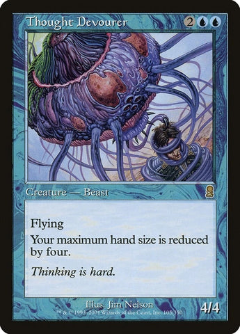 "Thought Devourer" - Magic The Gathering Card - Odyssey