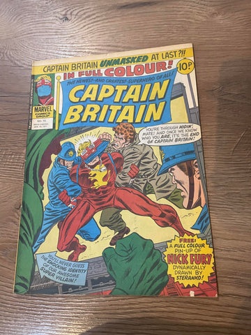 Captain Britain #15 - Marvel Comics - January 1977 - British