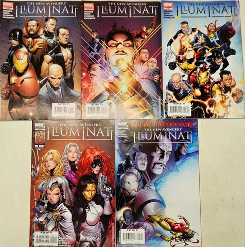 New Avengers: Illuminati #1-5 (Set) - Marvel Comics - 2008