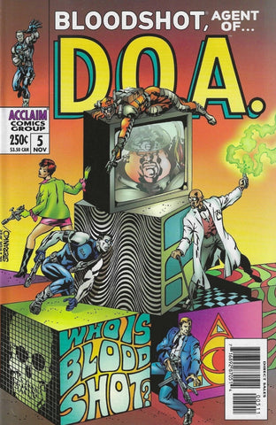 Bloodshot: Agent of DOA #5 - Acclaim Comics - 1997