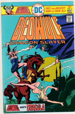 Beowulf Dragon Slayer #4 - DC Comics - 1976