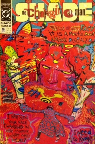 Shade The Changing Man #10 - DC Comics - 1991