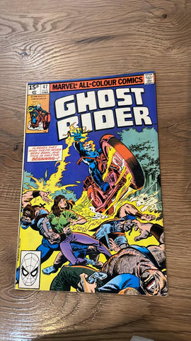 Ghost Rider #47 - Marvel Comics - 1980 - Pence Copy