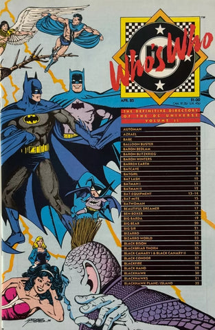 Who's Who #2 - DC Comics - 1985