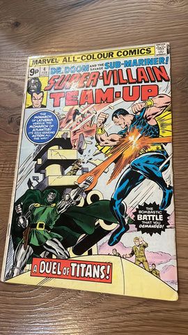 Super-Villain Team-Up #4 - Marvel Comics - 1976