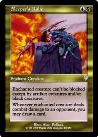 "Sleeper's Robe" - Magic The Gathering Card - Invasion