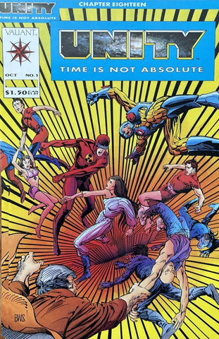 Unity: Time Is Not Absolute #1 - Valiant Comics - 1992