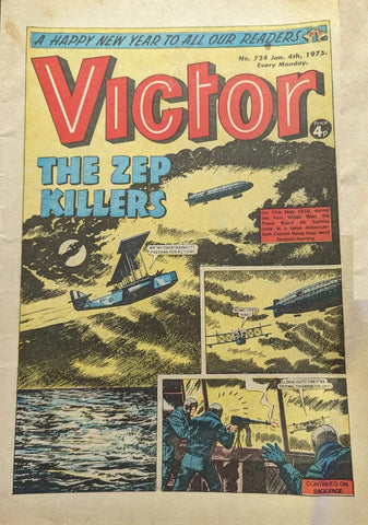 "The Victor" #724 - British Comic - 1975