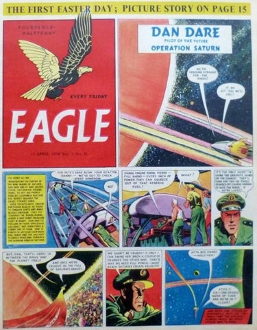 Eagle Comic Vol.5 No.16 - British - 1954