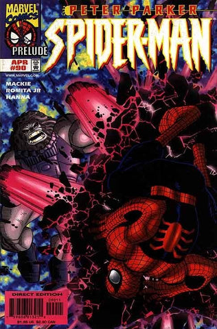 Peter Parker, Spider-Man #90 - Marvel Comics - 1998 -1st Negative Zone Costume
