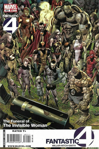 Fantastic Four #562, #563 & #564 - Marvel Comics - 2009